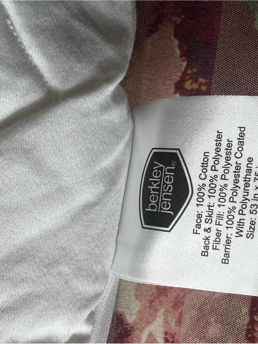 Plush White Quilted Mattress Cover - Soft Protective Pad